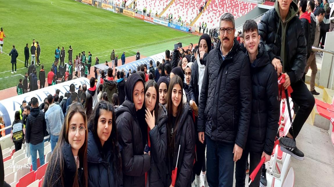 Sivas Spor Başakşehir maçında yerimizi aldık.